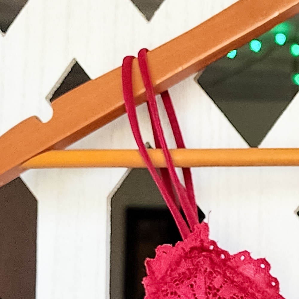 Ruby Red Lace Bralette - Picture 3 of 3